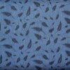 Stretch Jeans bedruckt mittelblau