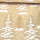 Foliendruck Tannenbaum beige-gold