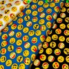 Baumwolldruck Smileys ÖkoTex