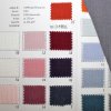 Farbkarte Doppelkrepp Uni in 40 Farben