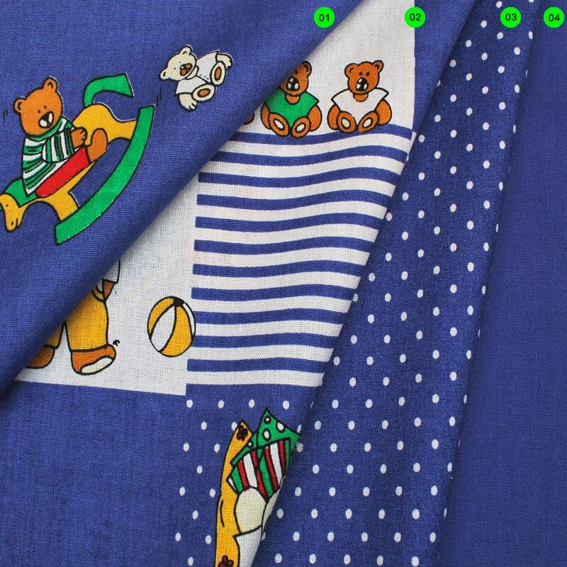 Kinderserie Bärchen royalblau