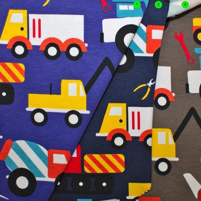 Baumwolljersey Bautransport