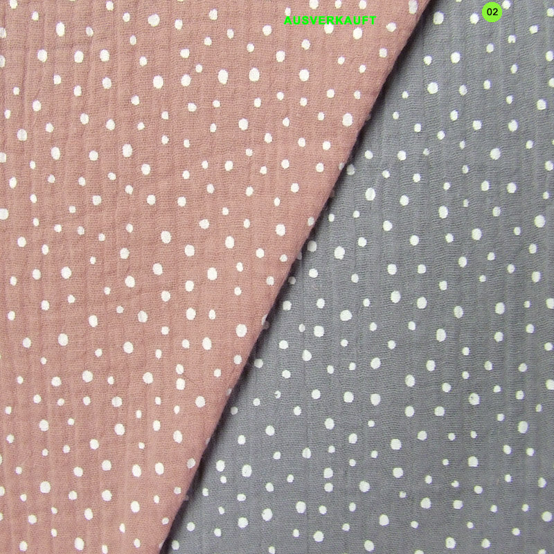 Doppelkrepp Druck Punkte 4 mm