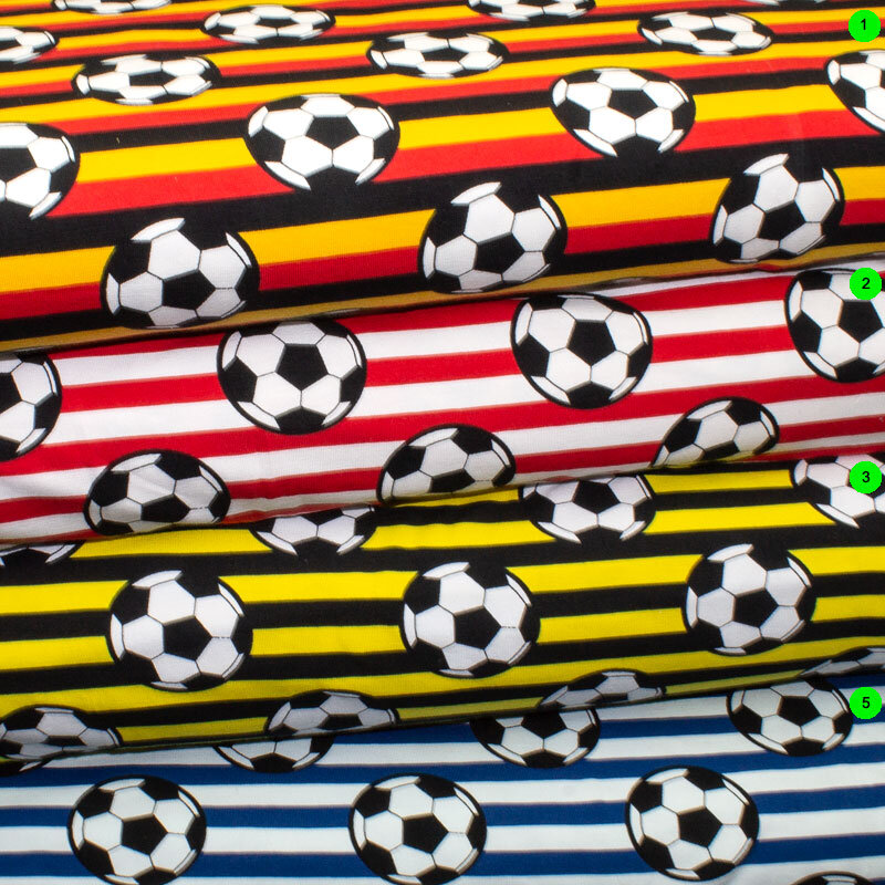 Baumwolljersey Fussball
