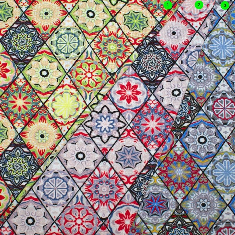 Jerseystoffe bedruckt [Öko-Tex], Mosaic