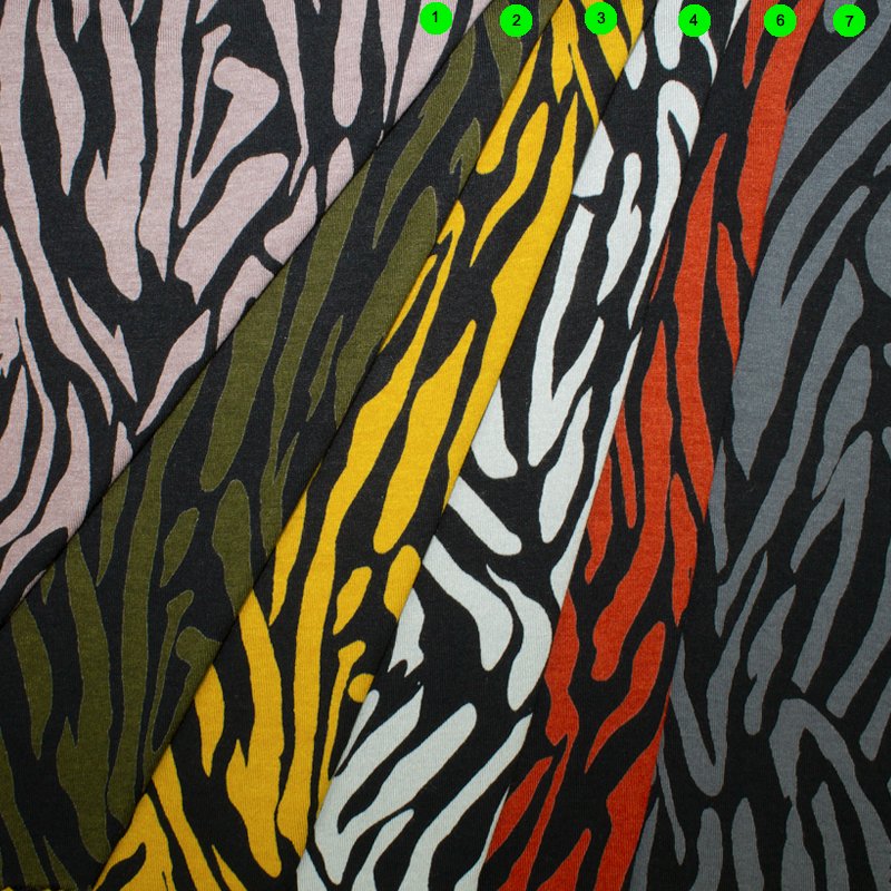 Jersey Viskose bedruckt Tiger