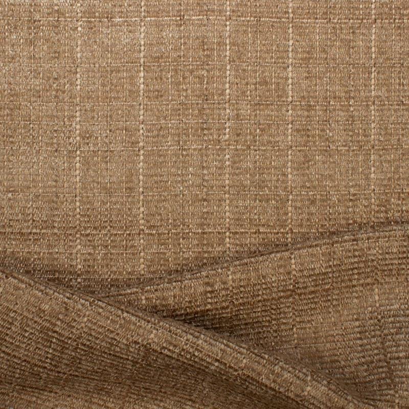 Tischdecken und Deko Stoffe chenille walnussbraun