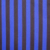 Jeans Streifen blau/schwarz
