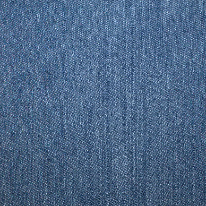 Batik Denim Stretch gewaschen mittelblau