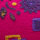 Walk-Jacquard pink Blumen