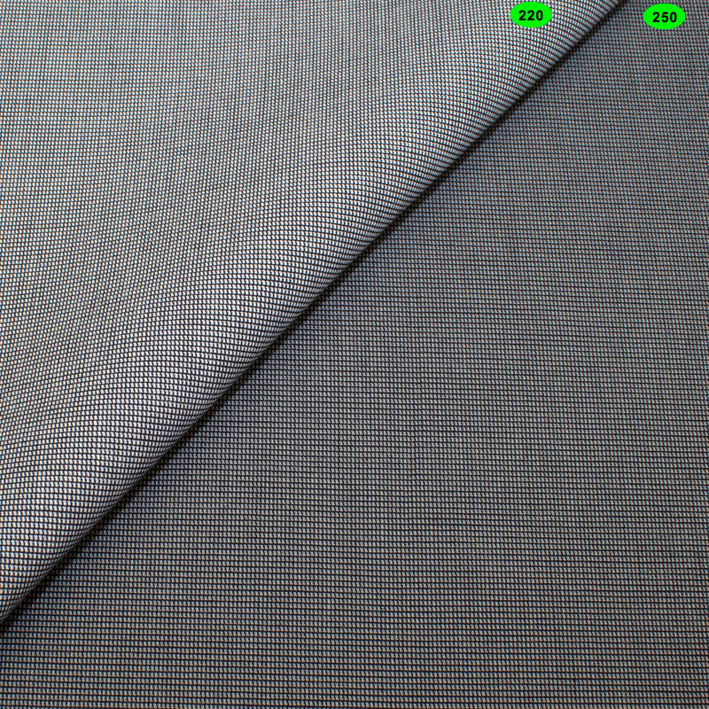 Mischgewebe Stretch "pigmentiert" feine Karo 1 mm