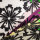 Slinky Druck Blumen Grafik