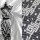 Glanz Jacquard 03 schwarz