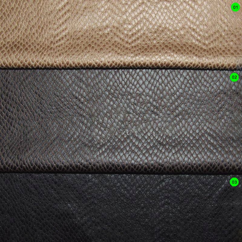 Lederimitat bi-elastisch Python 03 schwarz