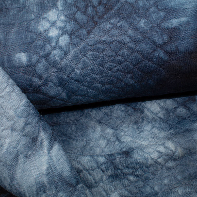 Doppelstrick Reptil Batik