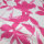 Baumwoll-Satin Stretch Druck ecru-pink