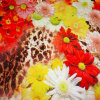 Jersey Viskose DIGI Druck Herber Blumen
