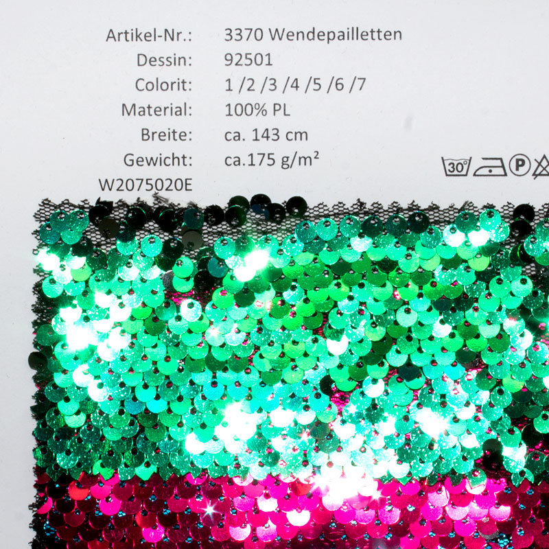 Farbkarte Wendepailletten in 7 Farben