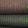 Wolltuch Streifen 2 cm Flockdruck Paisley