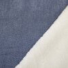 Cord mit Teddyfutter, Jeansblau