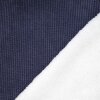 Cord mit Teddyfutter, Navy