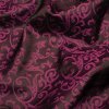 Futterstoff Jacquard Florales, bordeaux-pink; 235-F126...
