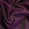 Futterstoff Jacquard Paisley 45 mm, pflaume-lila; Design...