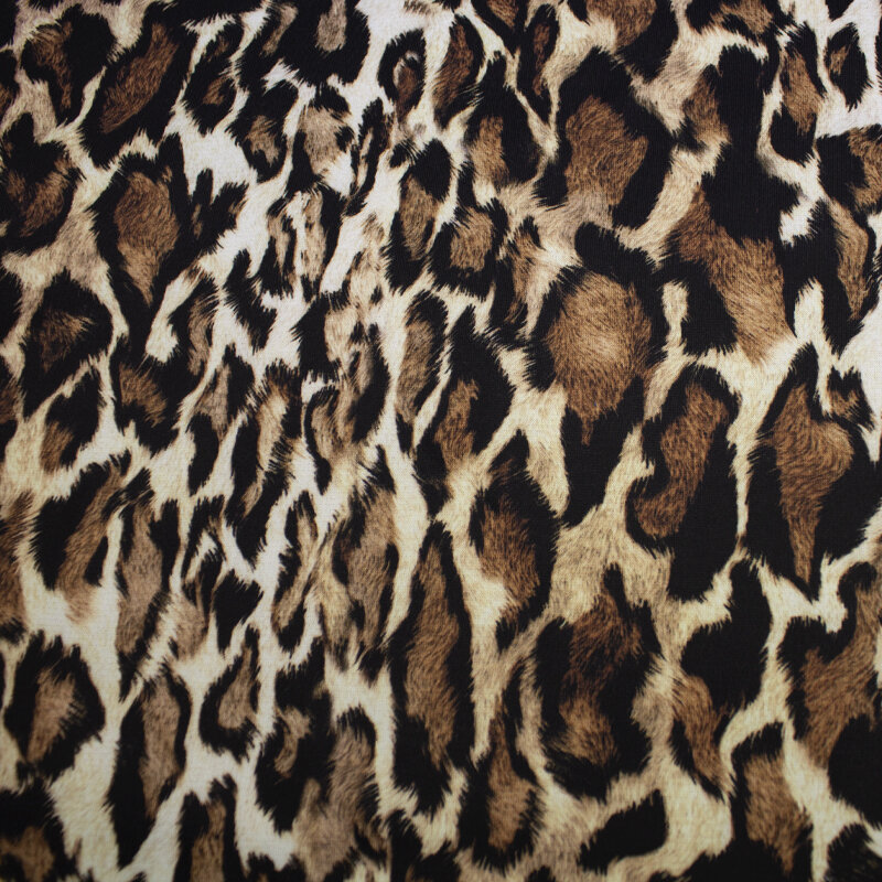 Sweatstoffe angeraut,Digital Druck Animal