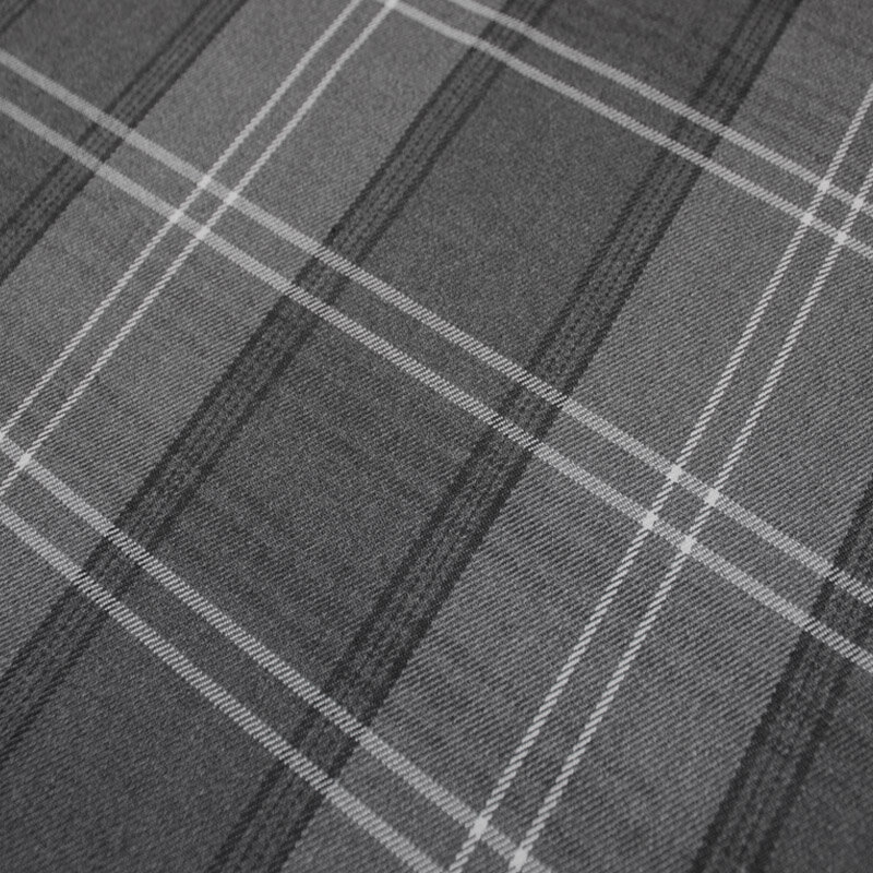 Flanell Glencheck Stretchkaro