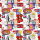 Baumwolljersey „Mediterran”
