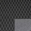 Elastischer Jacquard-Jersey mit Lurex-Rauten –...