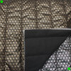 acken- & Mantelsteppstoff in Gold & Silber mit...