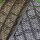 Jacken- & Mantelsteppstoff in Gold & Silber mit Geometrie-Muster, Wasserabweisend