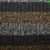 Strickstoff mit Lurex geschtreift 01 ocker